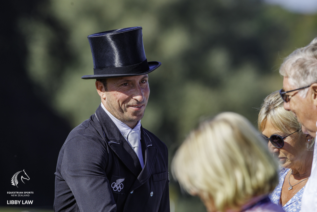 NZL-Tim Price rides Senza Fine during the first day of Dressage for the CCI4*-S 8/9YO. Interim-9th. SsangYong Blenheim Palace Horse Trials. Thursday 19 September. Copyright Photo: Libby Law Photography