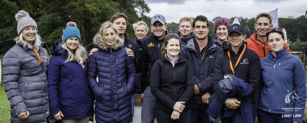 Team NZ walk the Cross Country Course for the CCIO4*-L FEI Nations Cup Eventing. 2019 Military Boekelo-Enschede International Horse Trials. Friday 11 October. Copyright Photo: Libby Law Photography