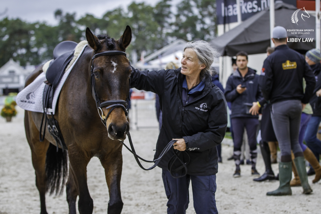 NZL-Dan Jocelyn rides Lissyegan Rory during the second day of Dressage for the CCIO4*-L FEI Nations Cup Eventing. 2019 Military Boekelo-Enschede International Horse Trials. Friday 11 October. Copyright Photo: Libby Law Photography